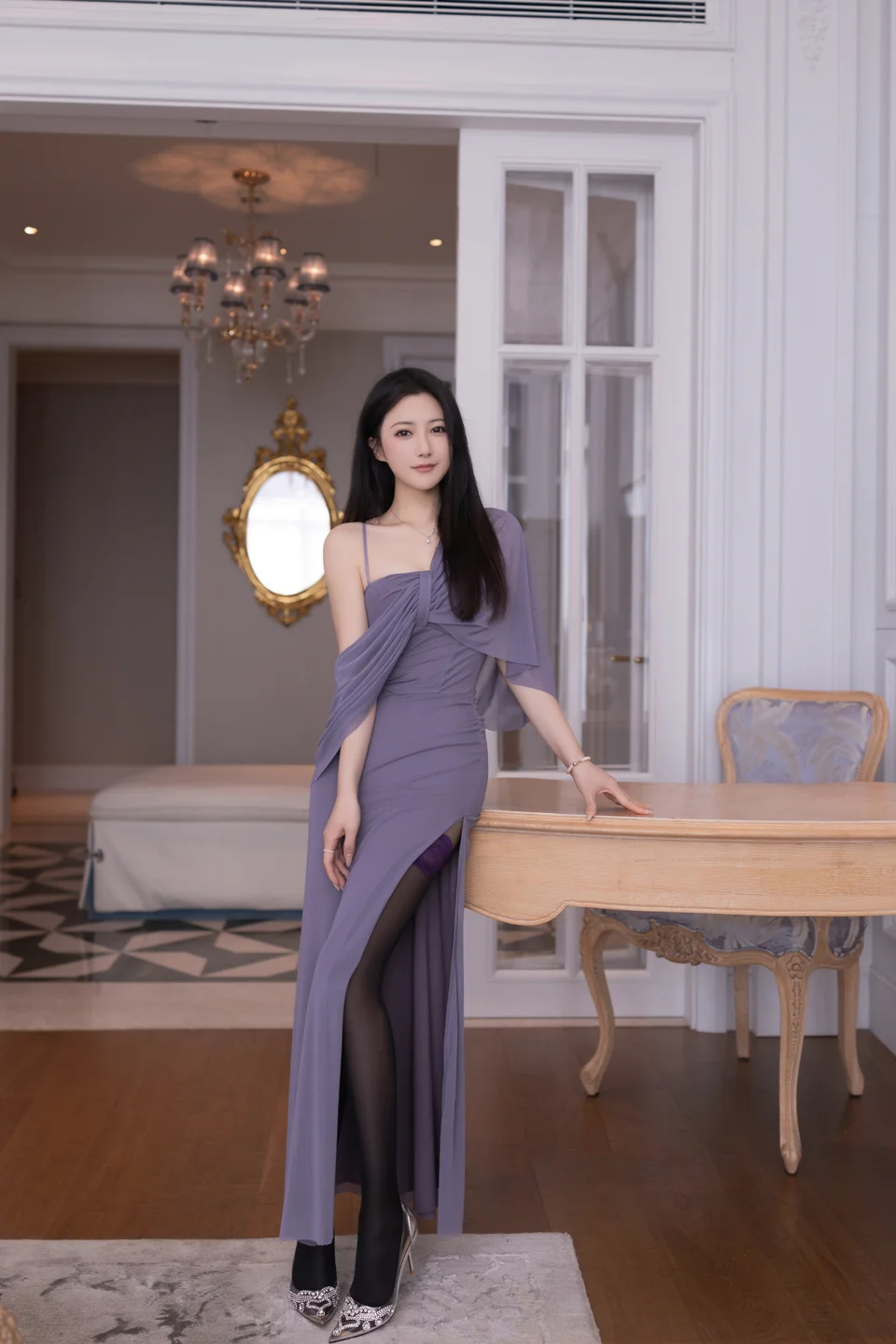 鱼子酱Fish - 紫丝 [120P-1.32GB] tg@simisebaisi 【丝足阁】001.webp